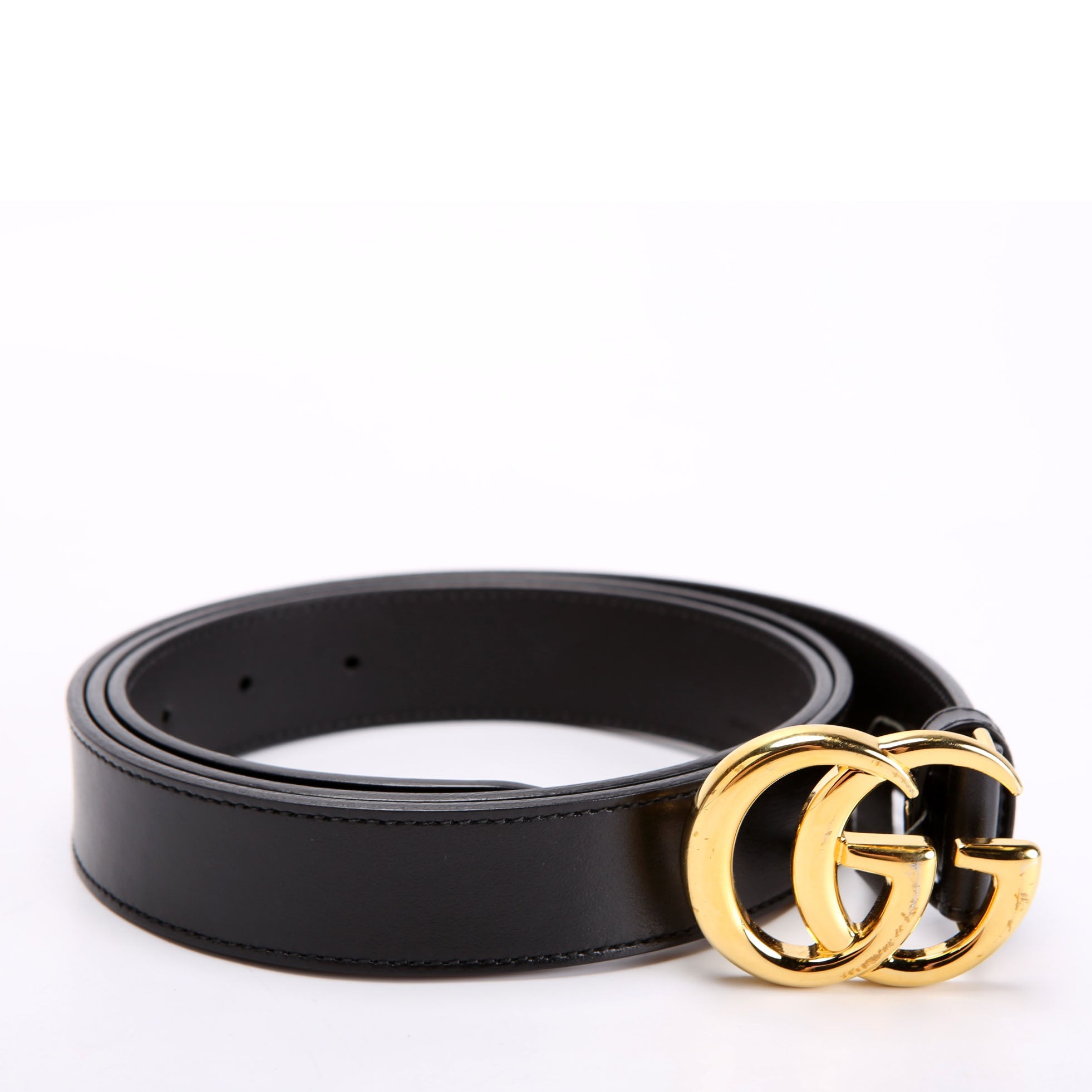 Gucci 414516 GG Marmont Belt Size 115/46 Black