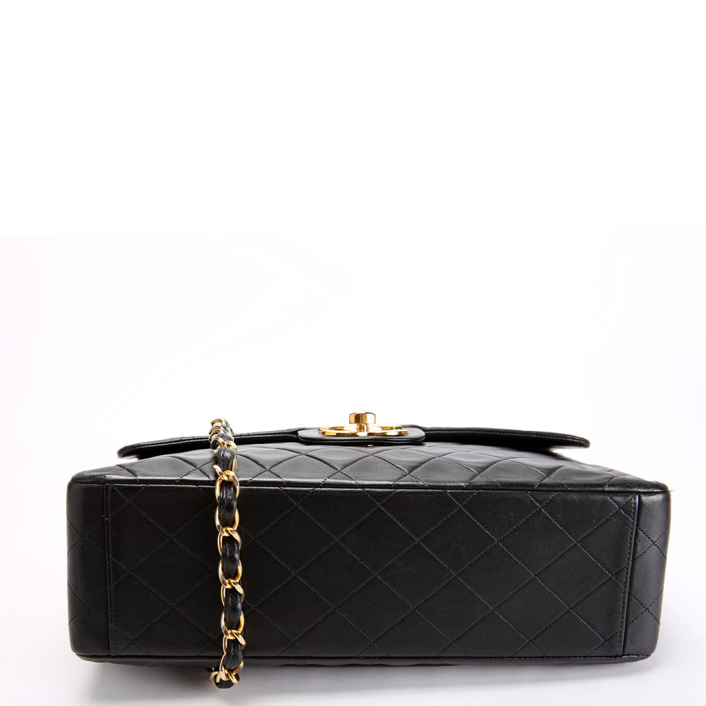 Classic Flap XL Jumbo Lambskin Black