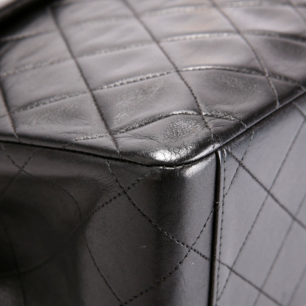 Classic Flap XL Jumbo Lambskin Black
