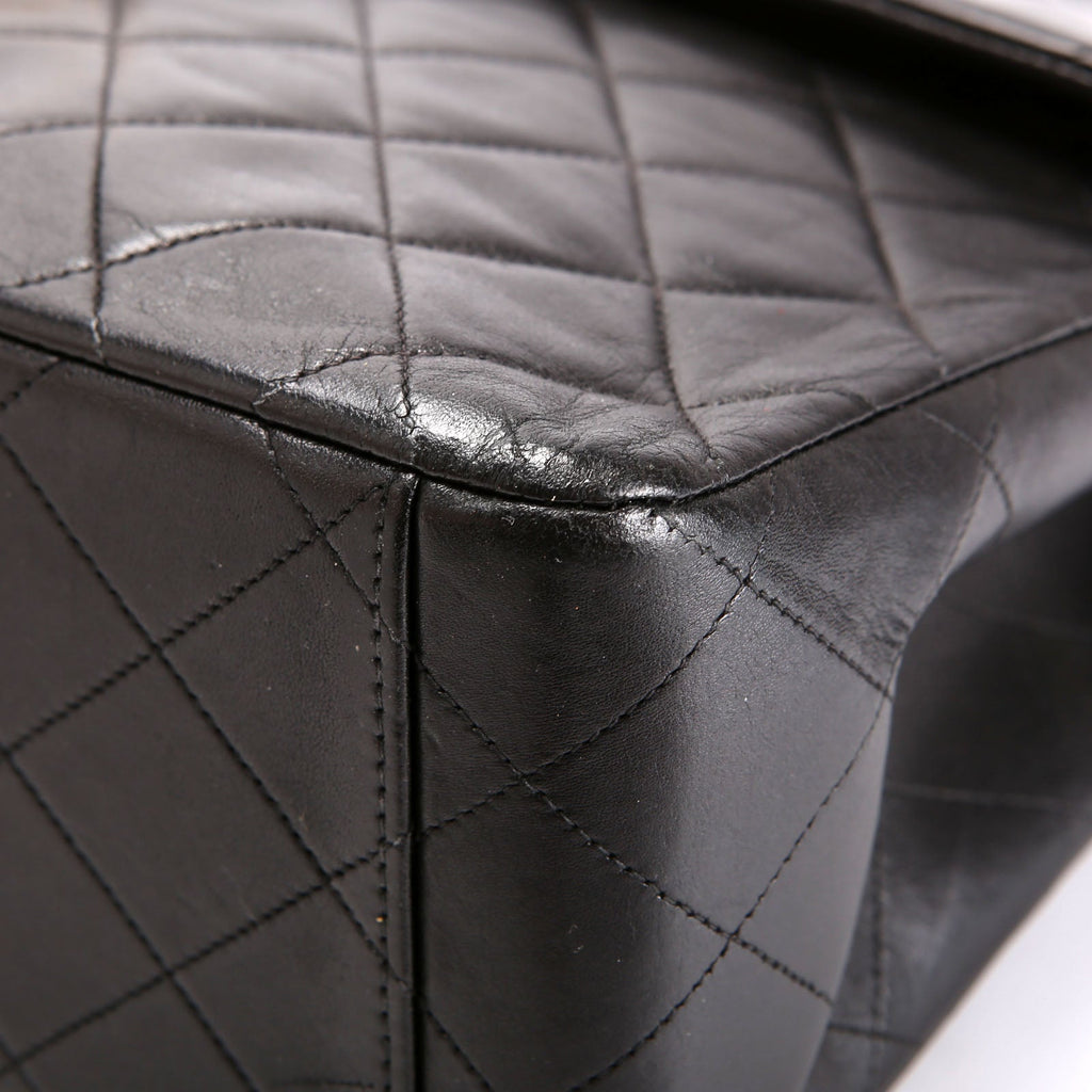 Classic Flap XL Jumbo Lambskin Black
