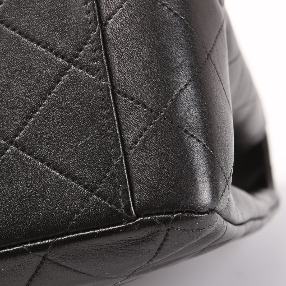 Classic Flap XL Jumbo Lambskin Black