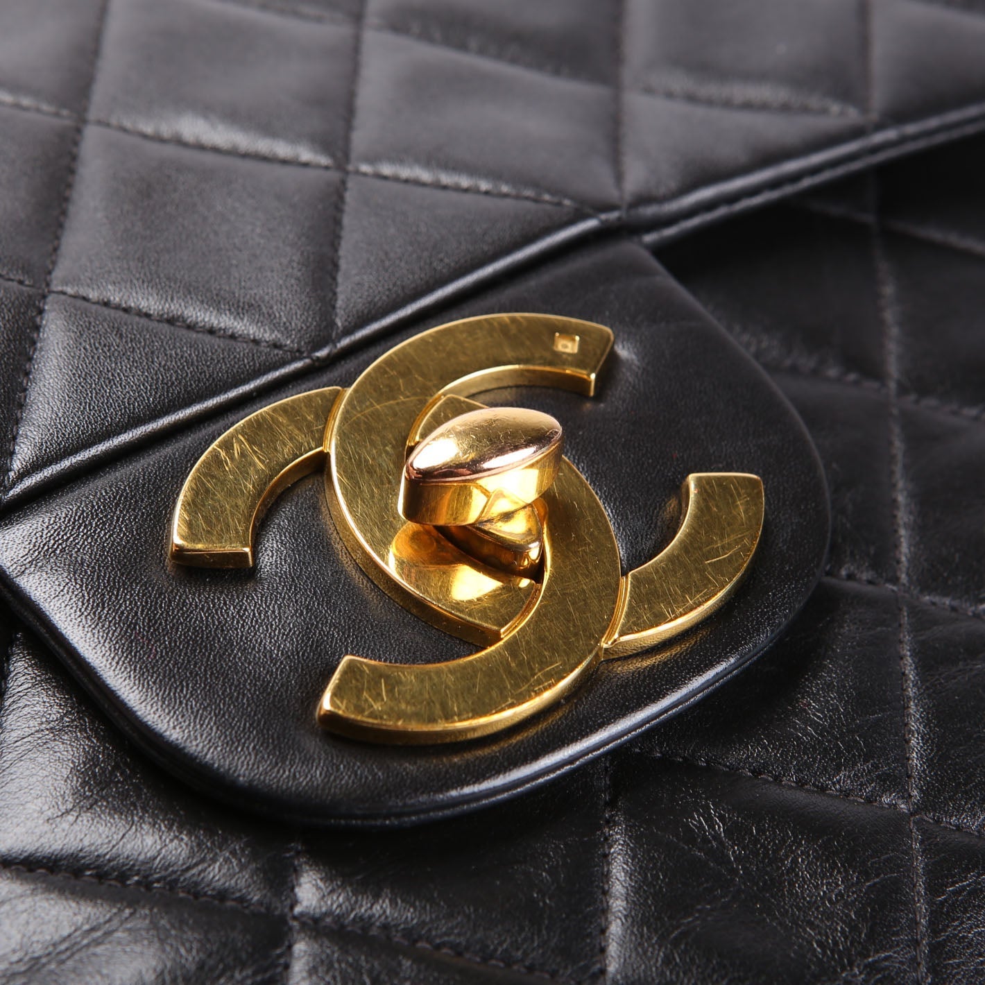 Classic Flap XL Jumbo Lambskin Black