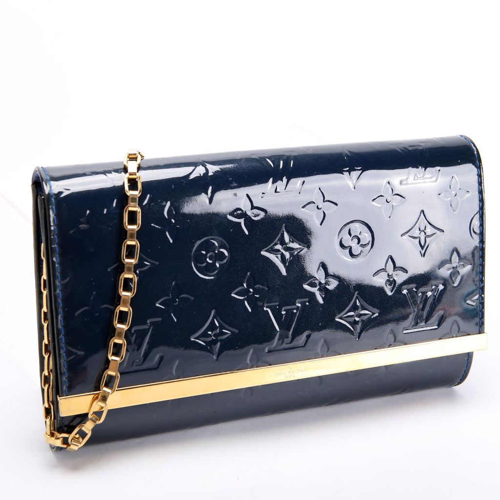 Ana Clutch Vernis Navy