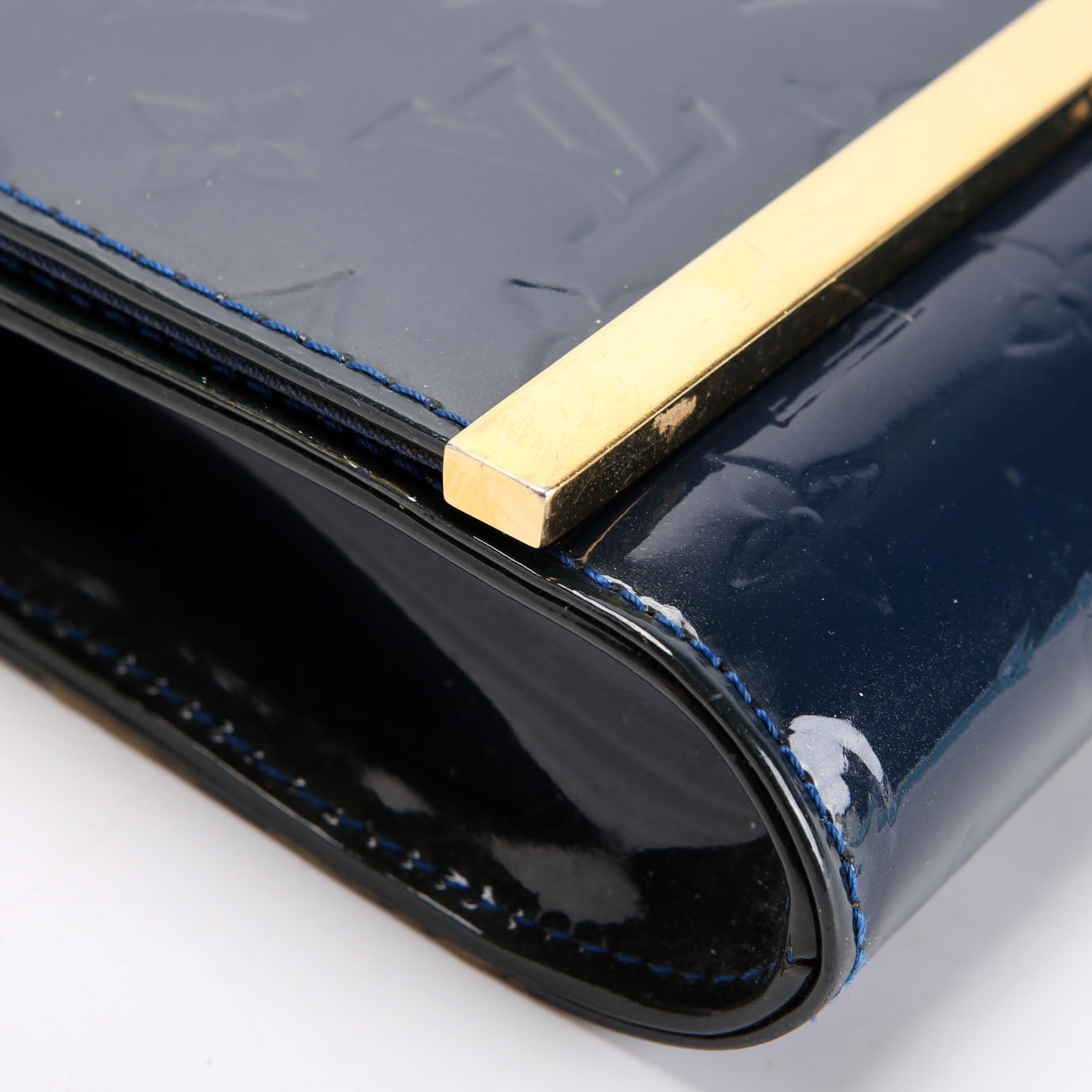 Ana Clutch Vernis Navy