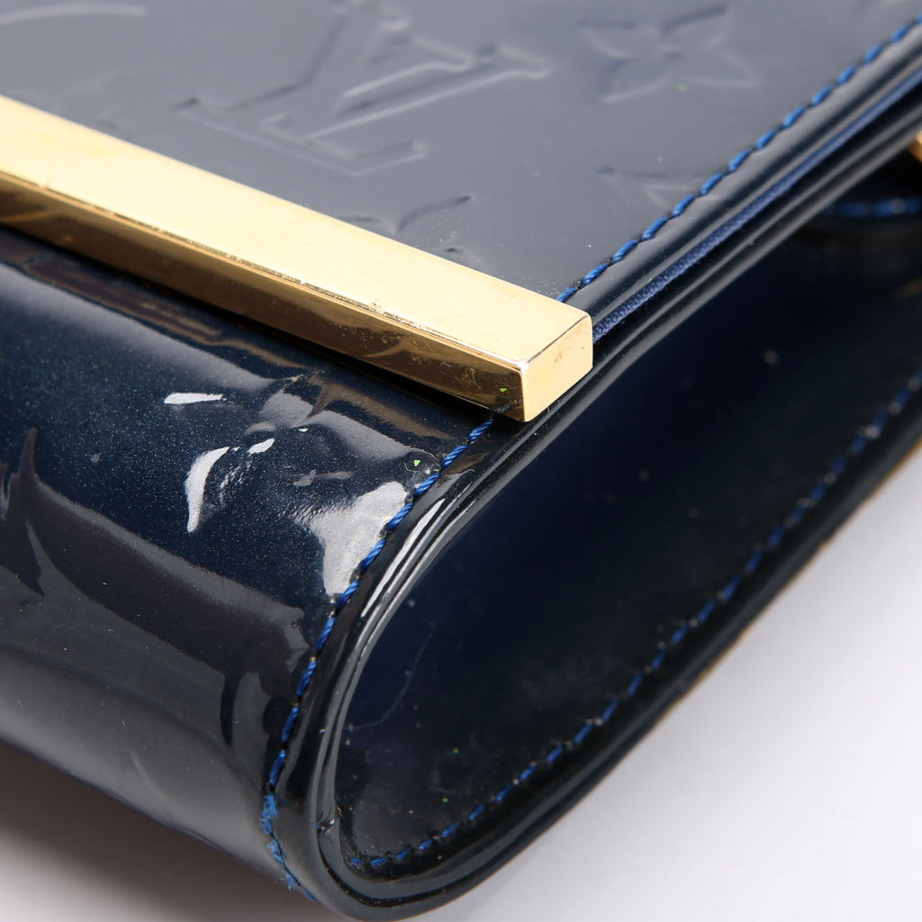 Ana Clutch Vernis Navy