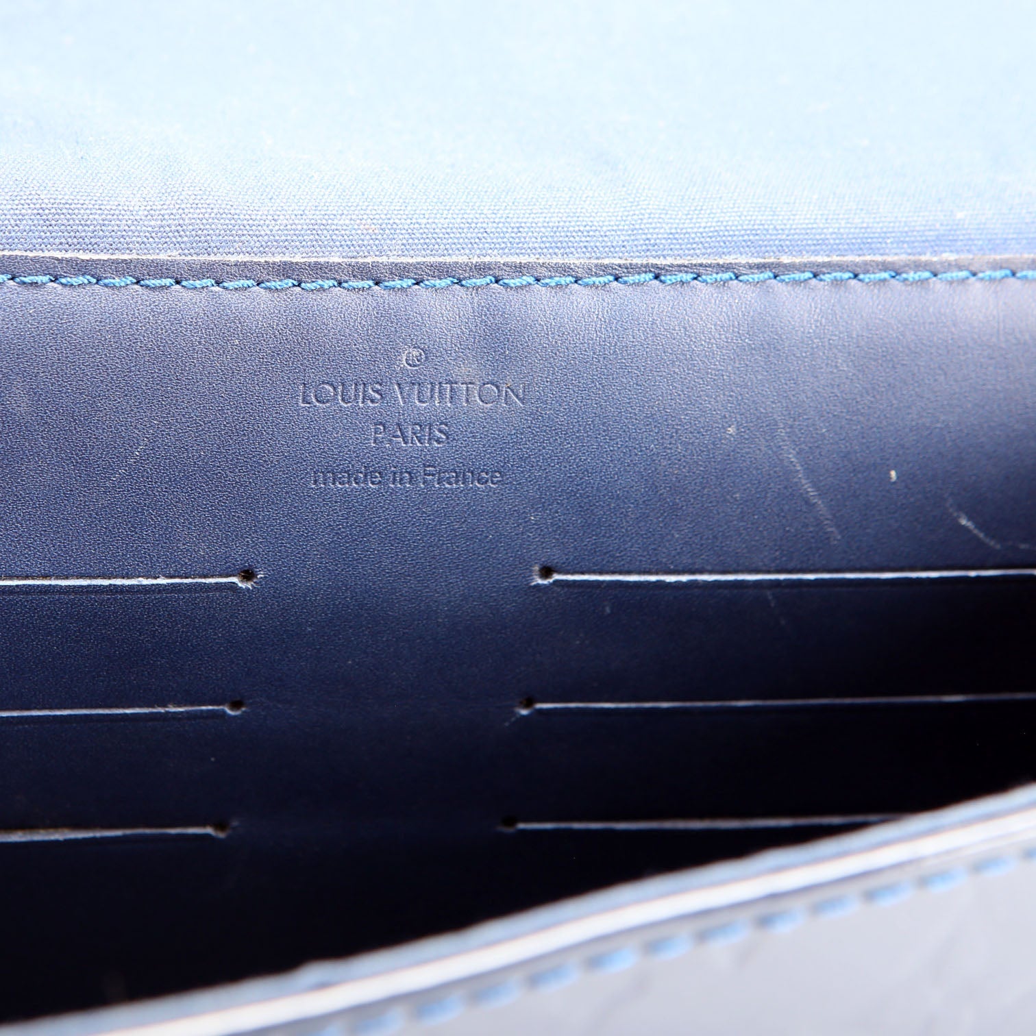Ana Clutch Vernis Navy