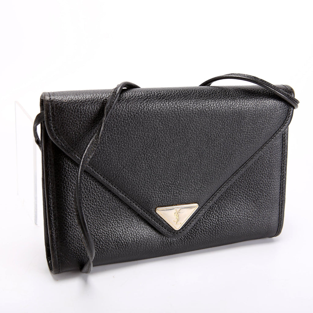 Opium Leather Crossbody Vintage Black