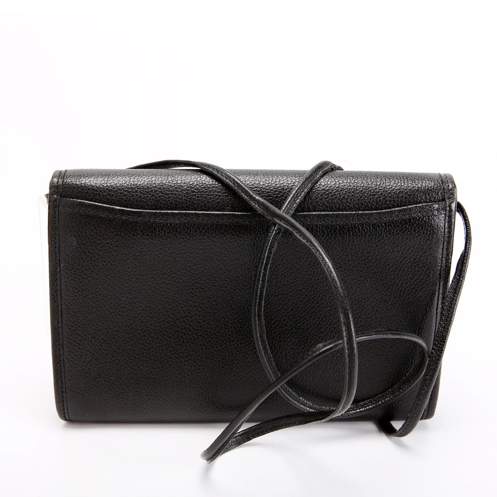 Opium Leather Crossbody Vintage Black