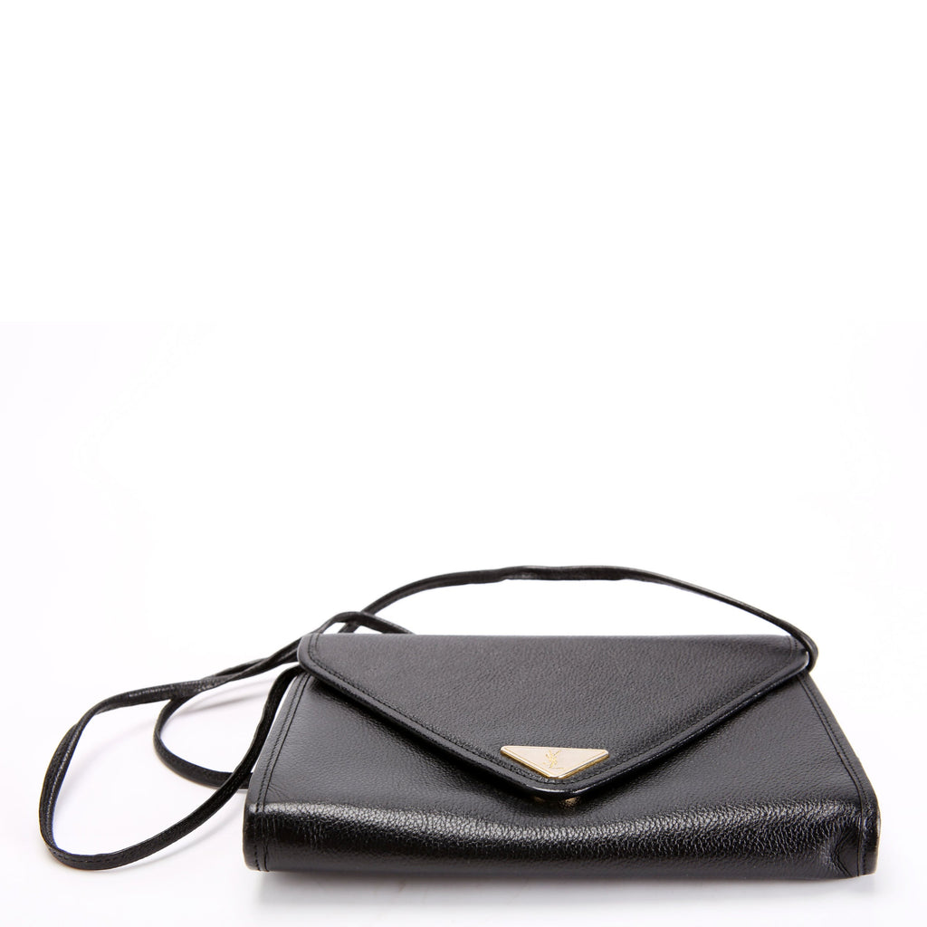 Opium Leather Crossbody Vintage Black
