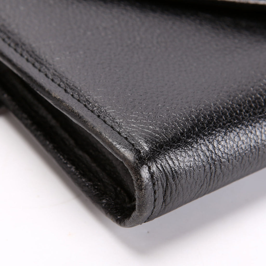 Opium Leather Crossbody Vintage Black
