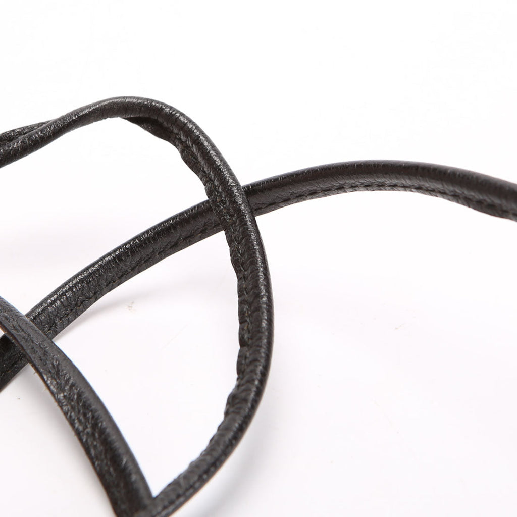 Opium Leather Crossbody Vintage Black