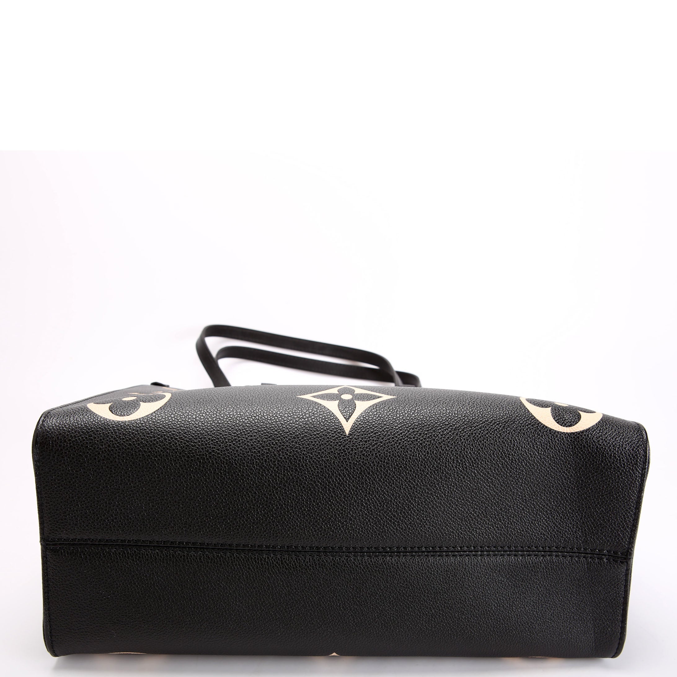 ONTHEGO MM Bicolor Empreinte Black/Beige