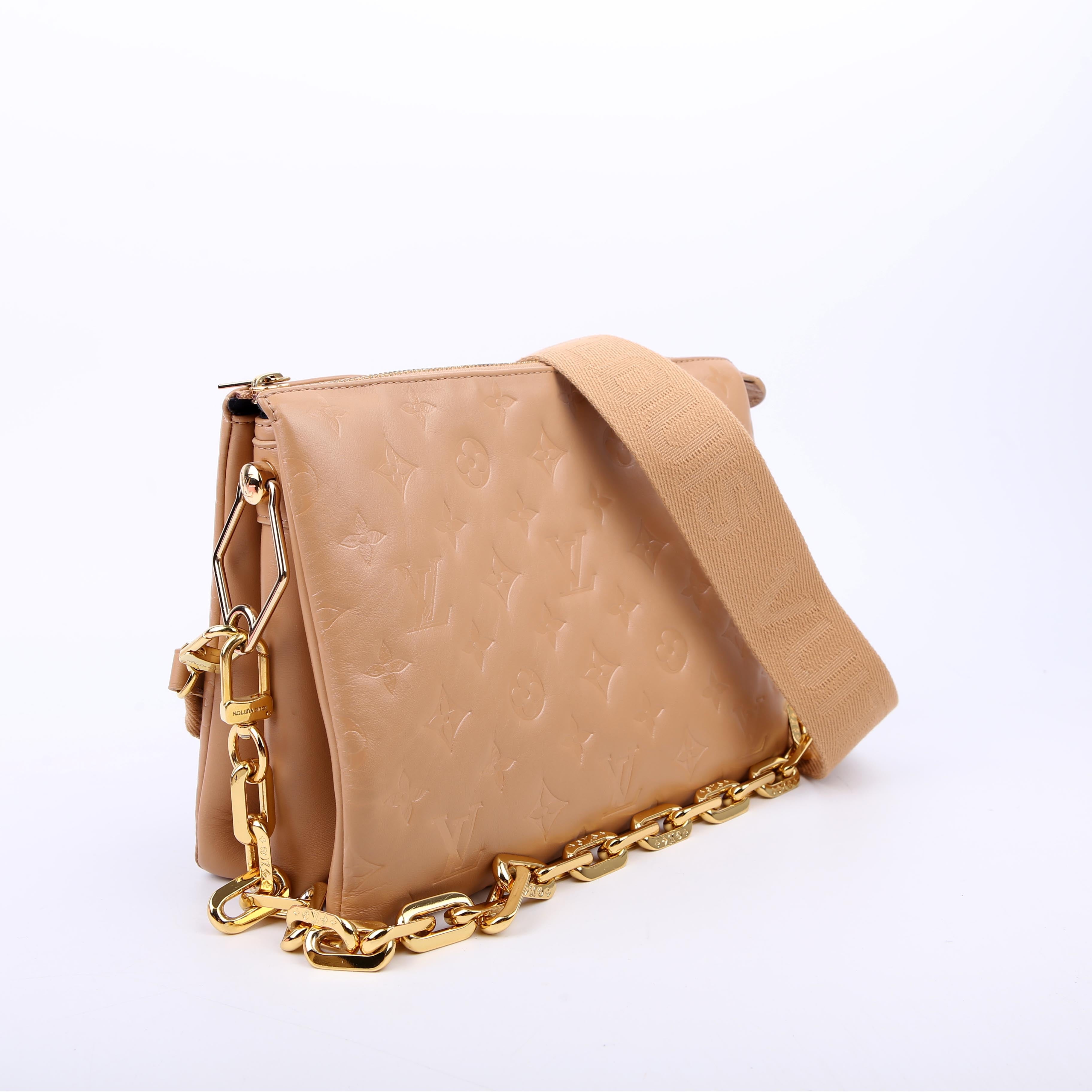 Coussin PM Lambskin Tan