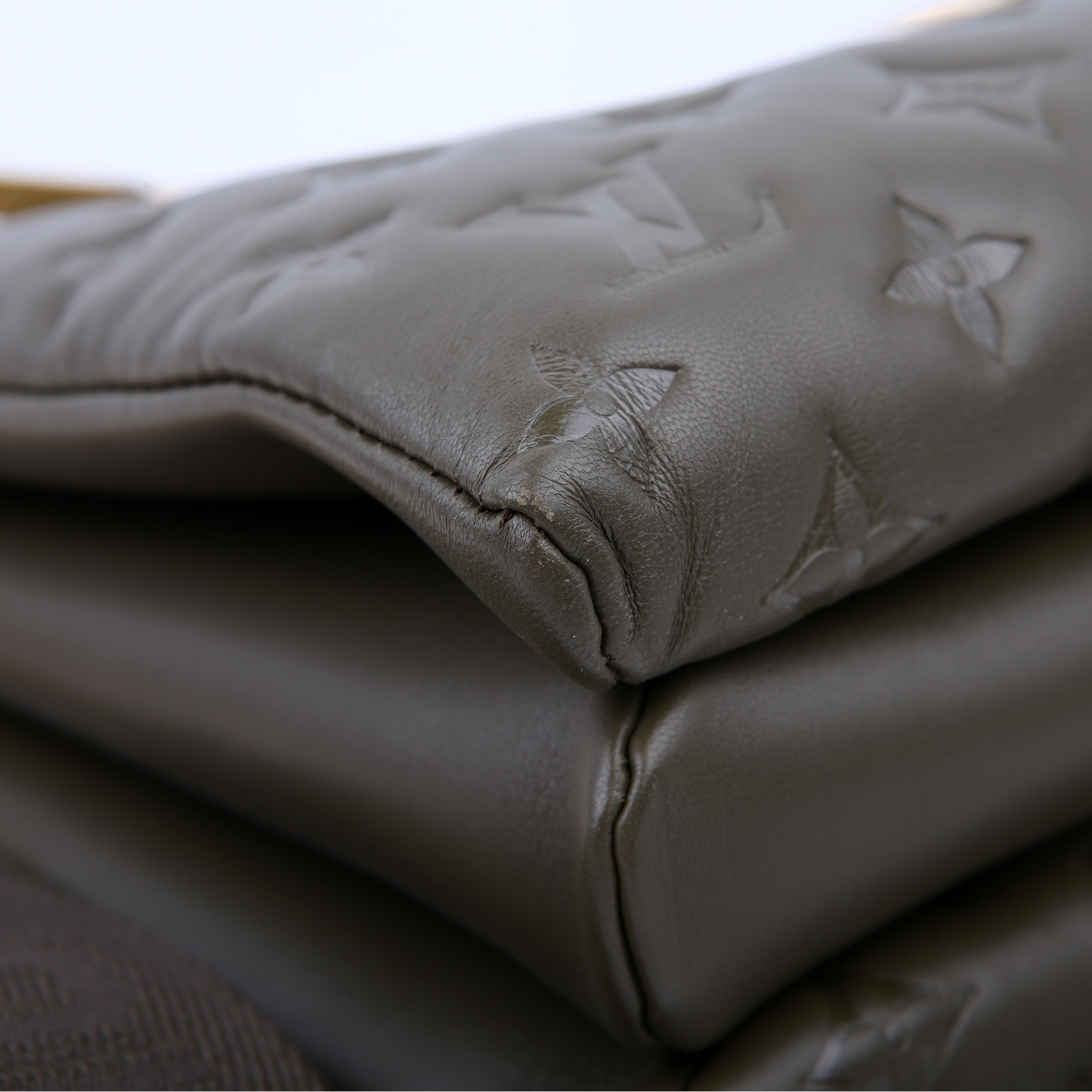 Coussin MM Lambskin Green