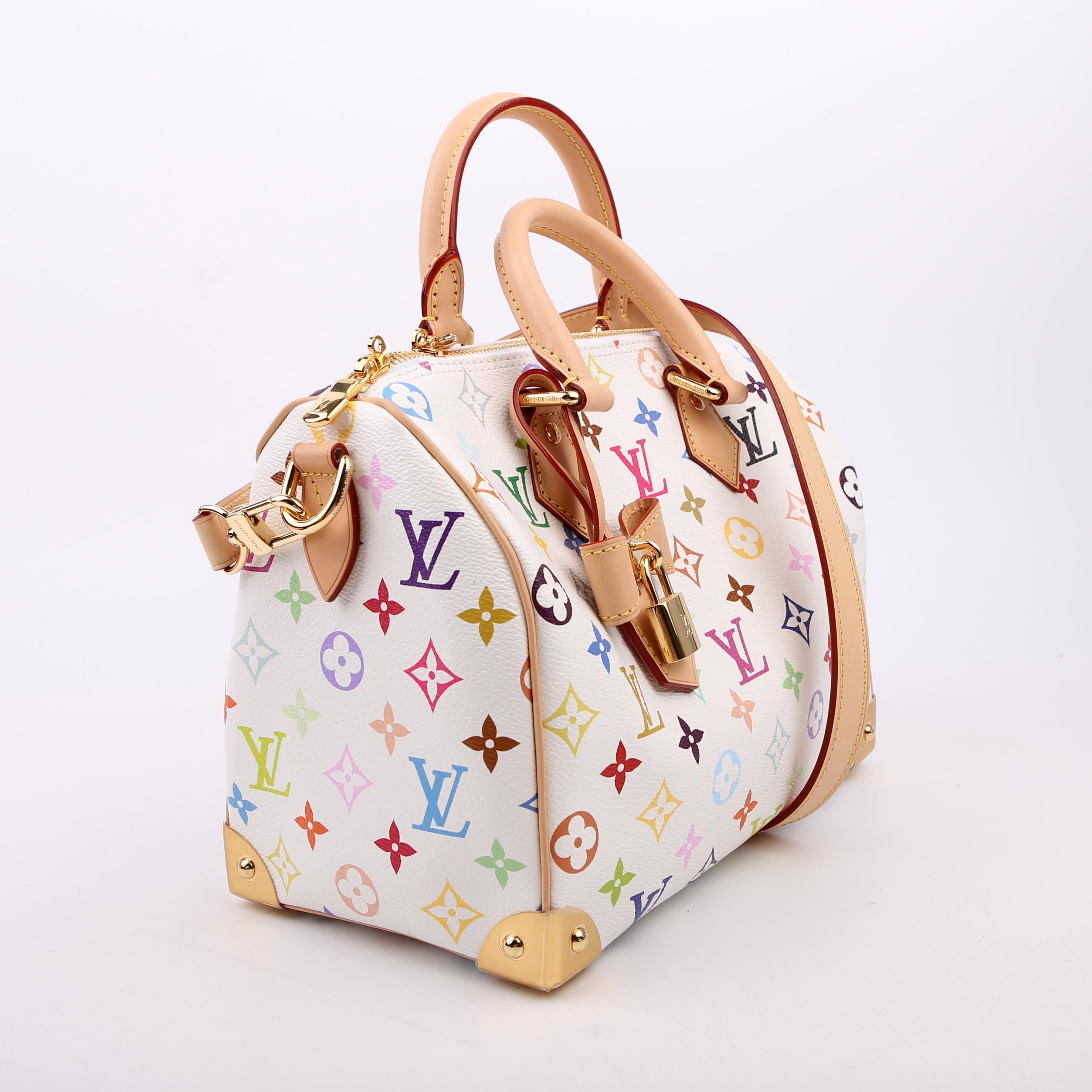 LV x TM Speedy 25 Bandouliere Multicolor