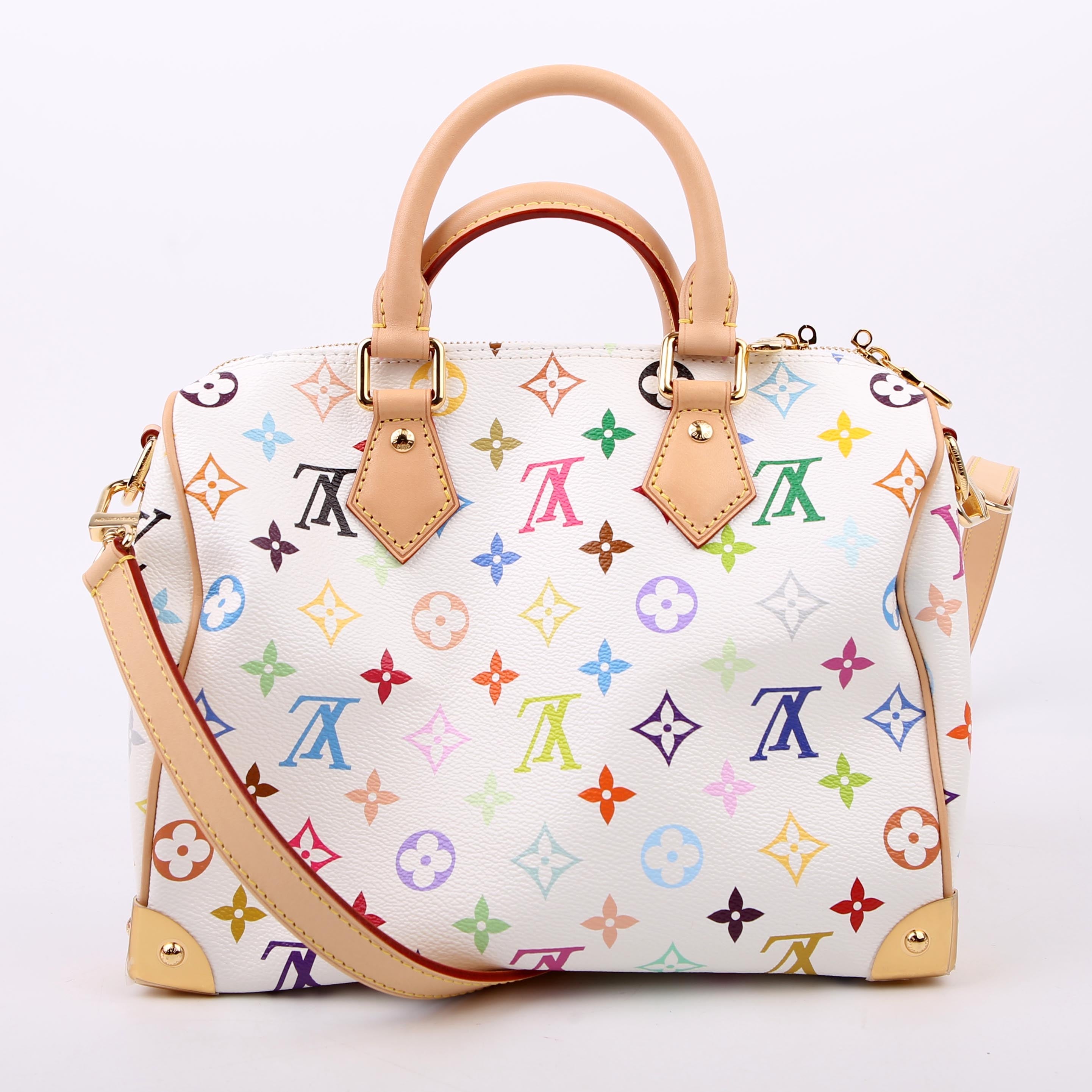 LV x TM Speedy 25 Bandouliere Multicolor