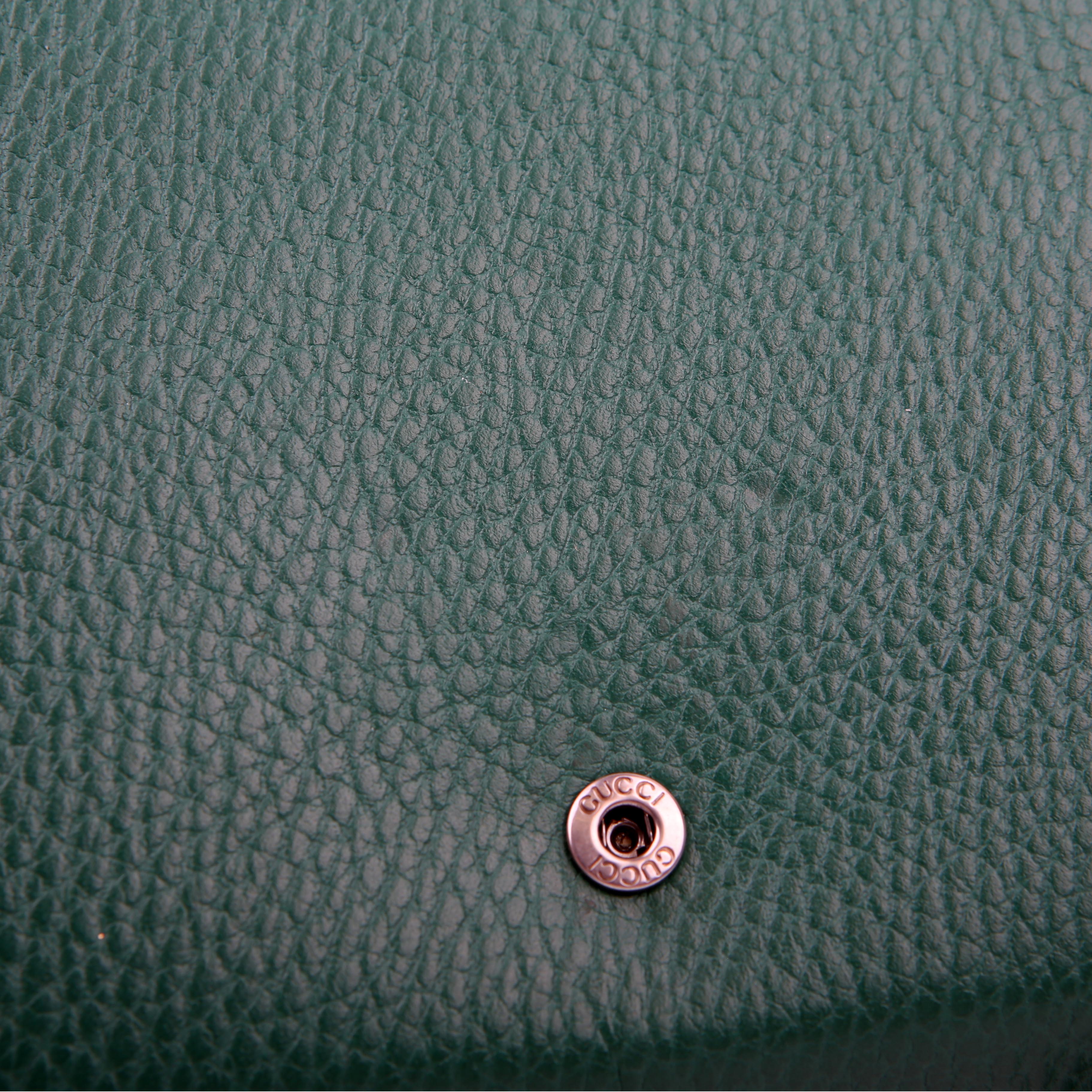 Gucci 401231 Dionysus Mini Wallet Green