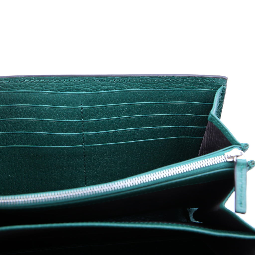 Gucci 401231 Dionysus Mini Wallet Green