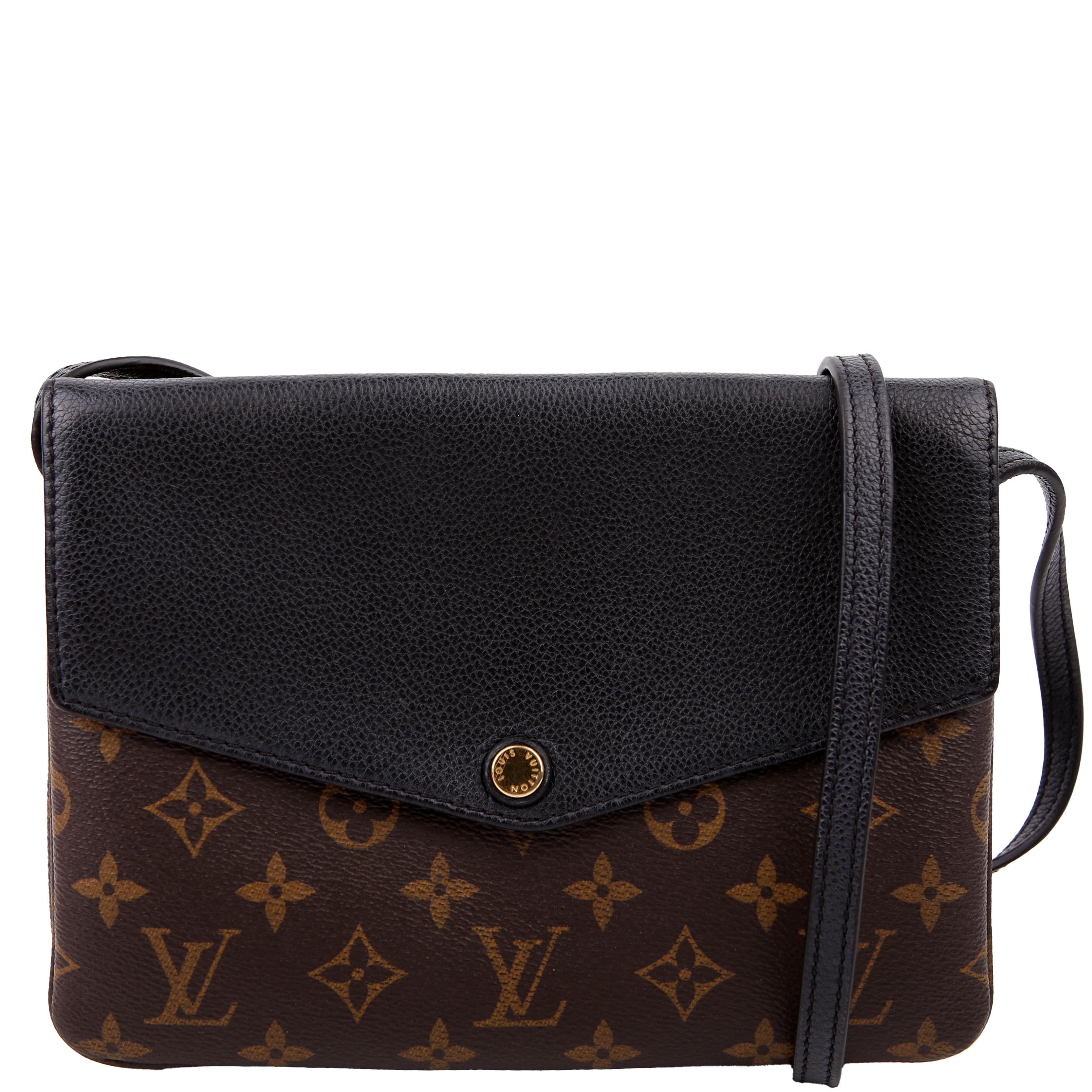 Pochette Twice Monogram Black