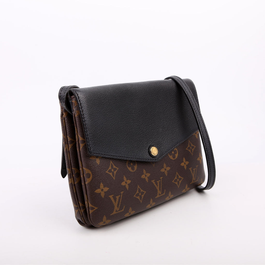 Pochette Twice Monogram Black