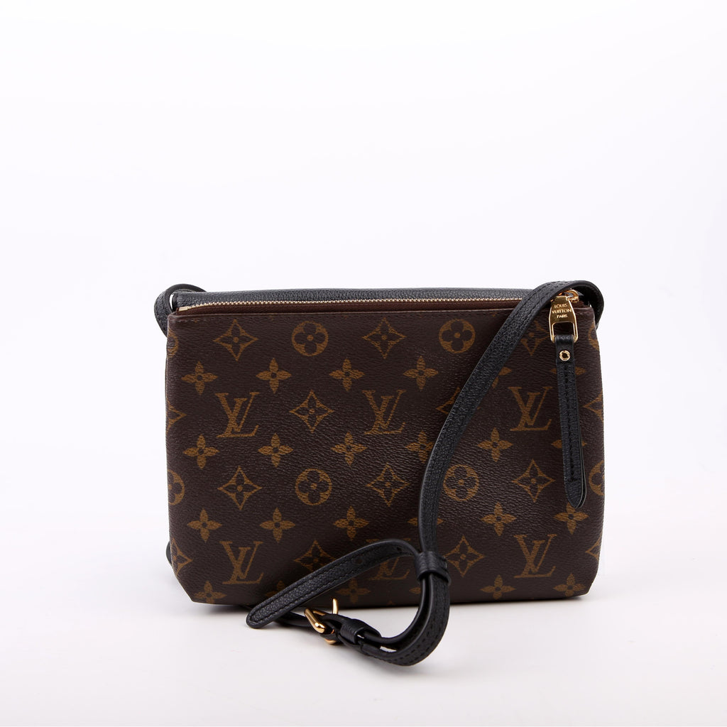 Pochette Twice Monogram Black