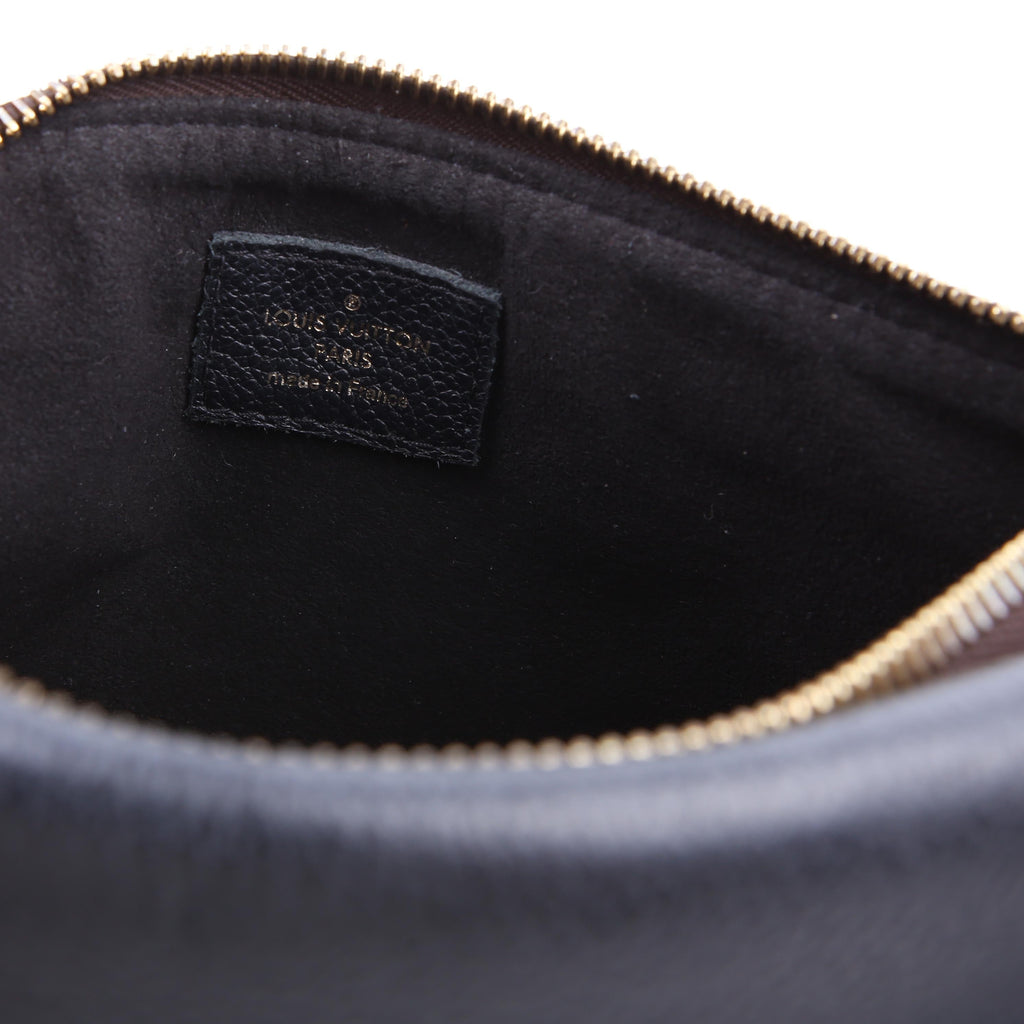 Pochette Twice Monogram Black