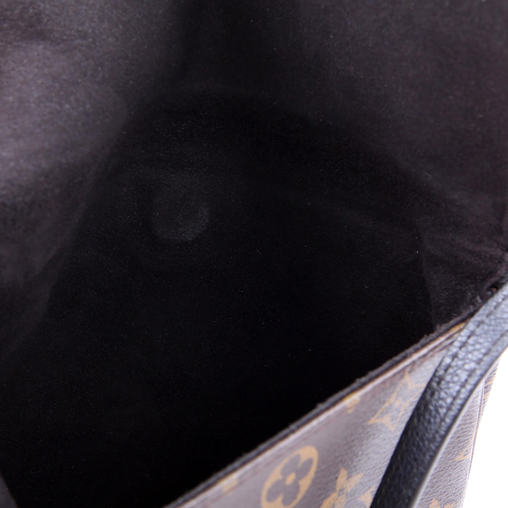 Pochette Twice Monogram Black
