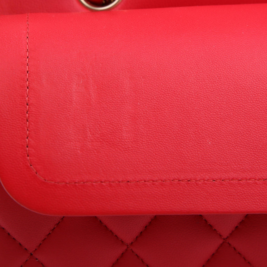 Classic Flap Medium Lambskin 25M Pink
