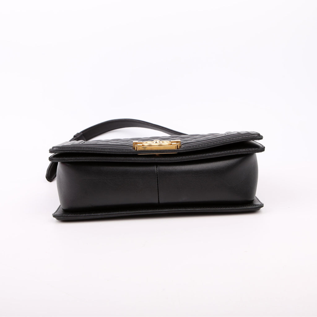 Boy Flap Medium Old Lambskin Black 22M