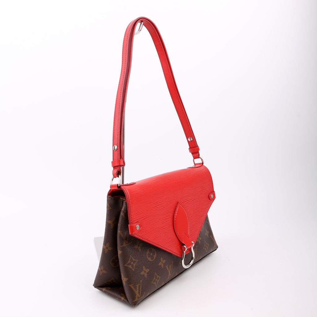 Saint Michel Monogram Epi Red