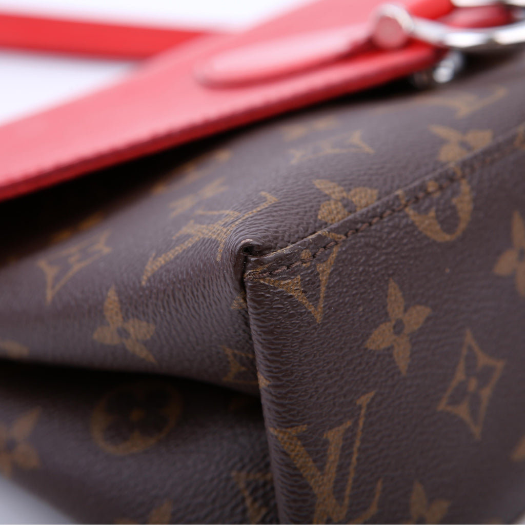 Saint Michel Monogram Epi Red