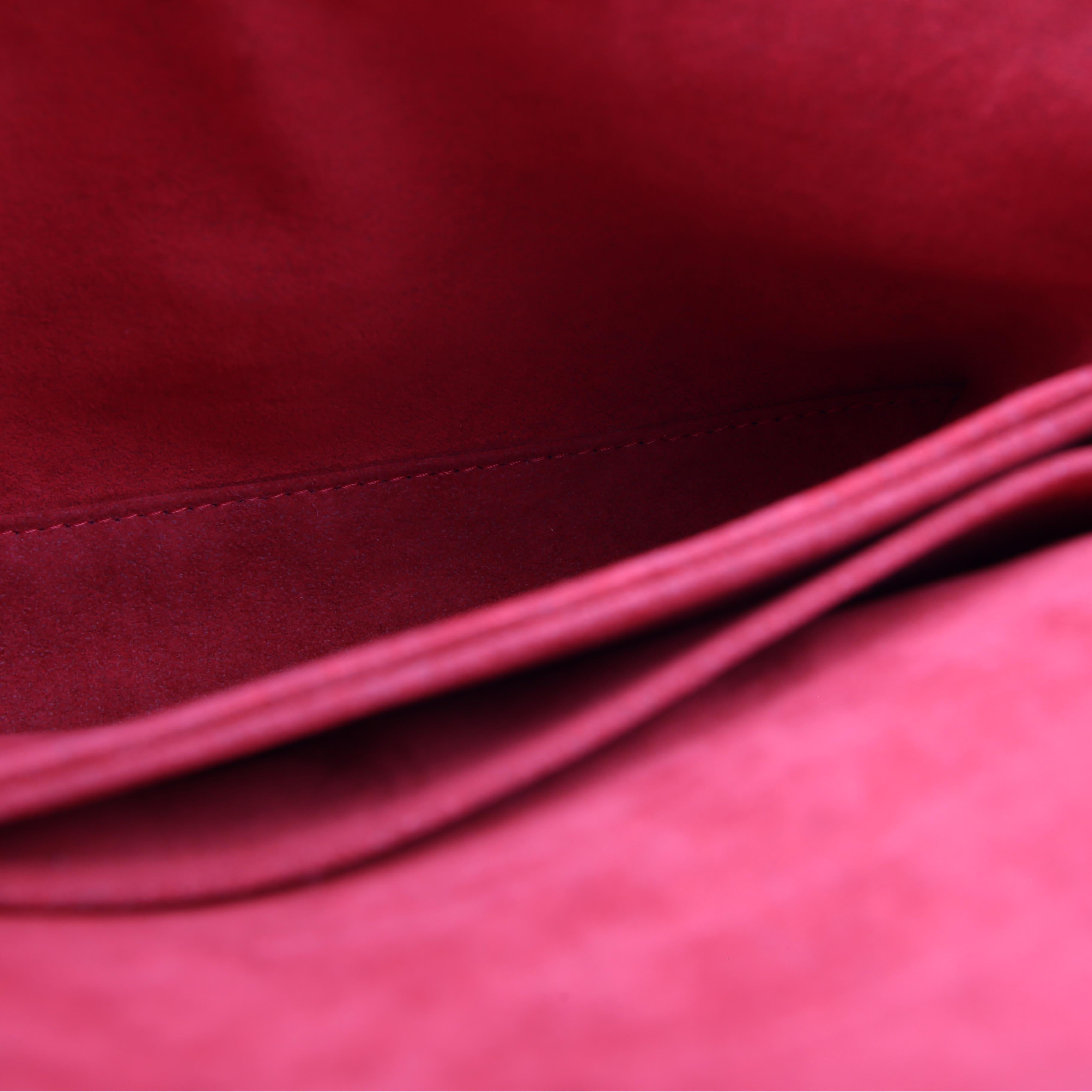 Saint Michel Monogram Epi Red