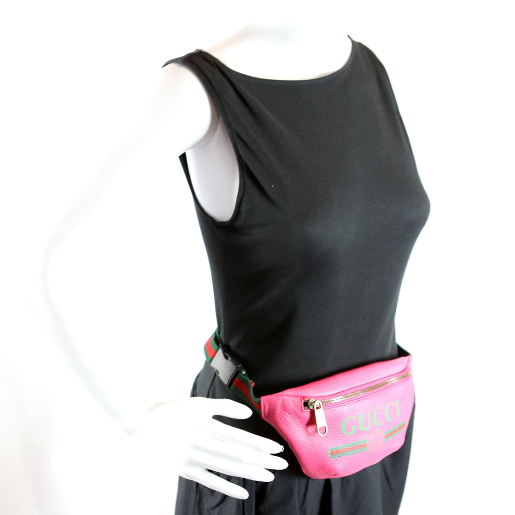 527792 Retro Belt Bag Pink