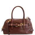 Aventure Nappa Top Handle Brown