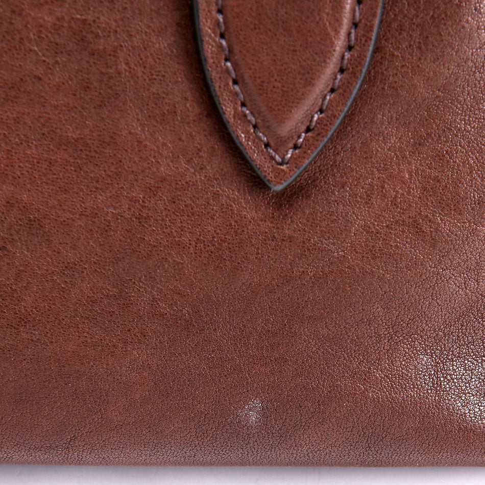 Aventure Nappa Top Handle Brown