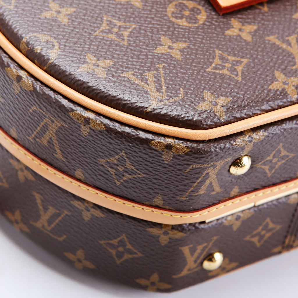 Petite Boite Chapeau Monogram Brown