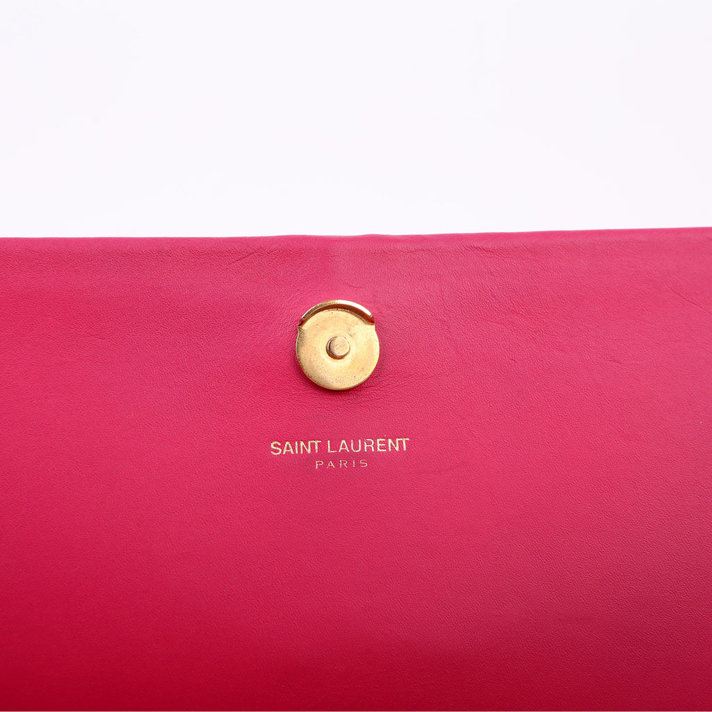 SAINT LAURENT Kate Tassel Satchel Medium 354119 Pink