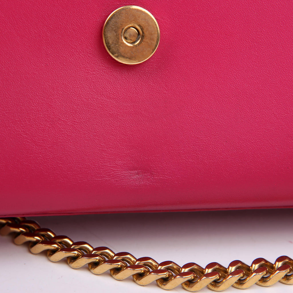 SAINT LAURENT Kate Tassel Satchel Medium 354119 Pink