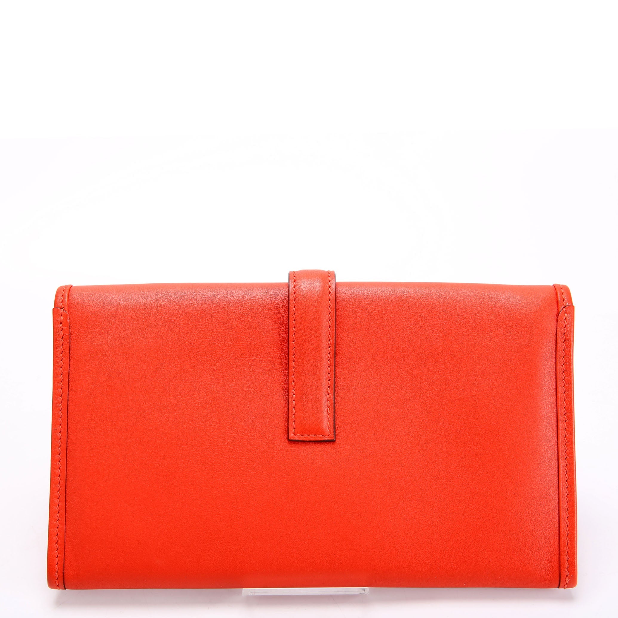 Hermes Jige Swift Duo Clutch Red