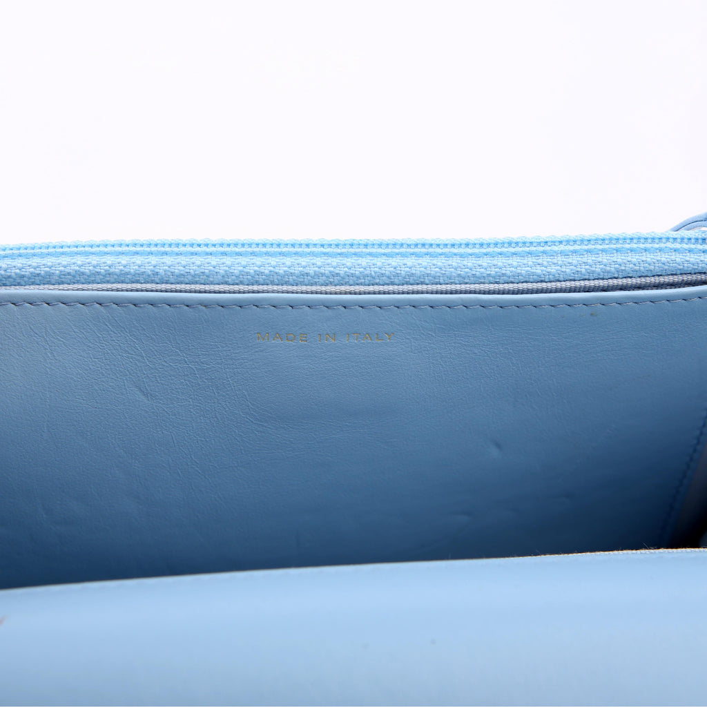 Chanel 19 WOC Quilted Lambskin RFID Blue