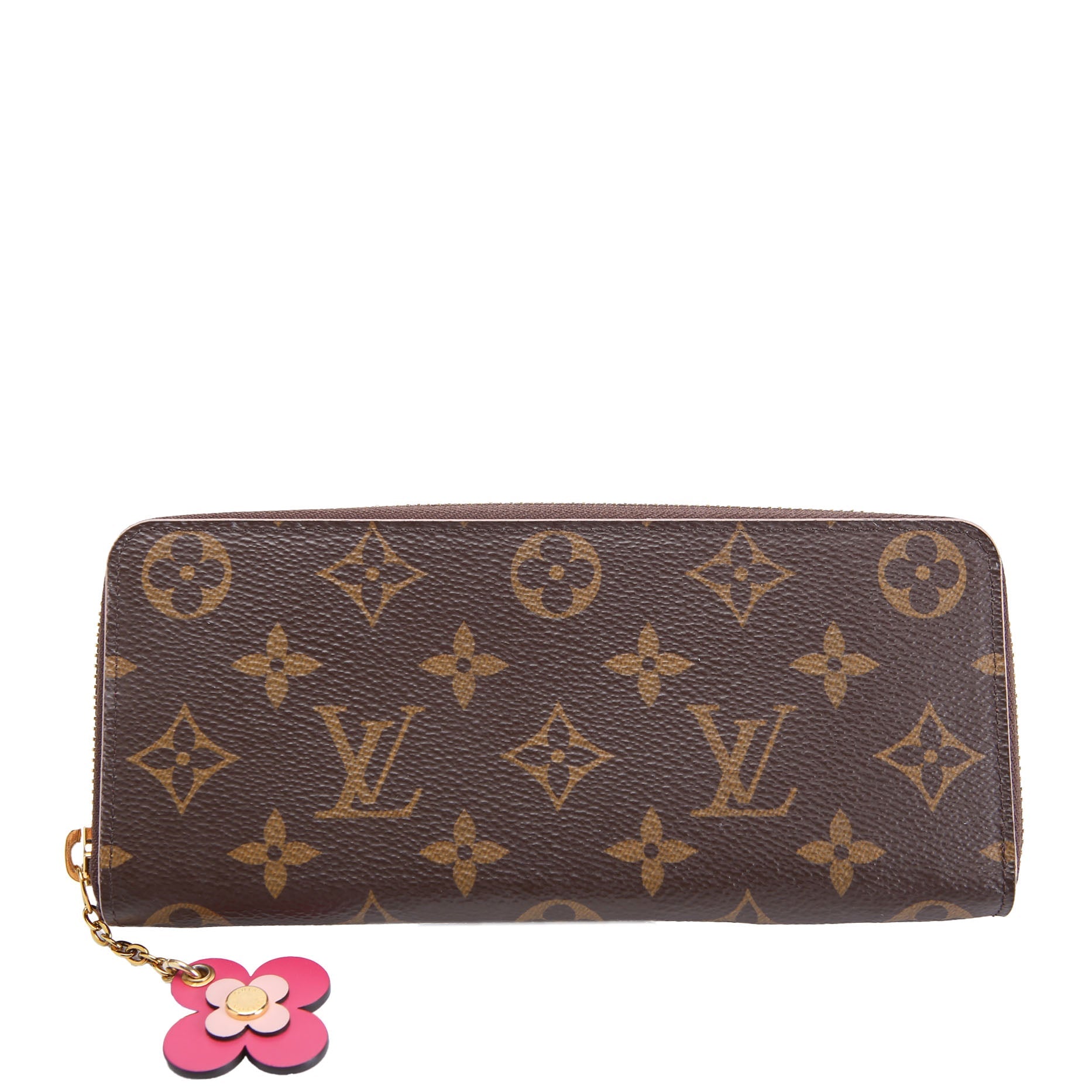 Clemence Wallet Flower Monogram