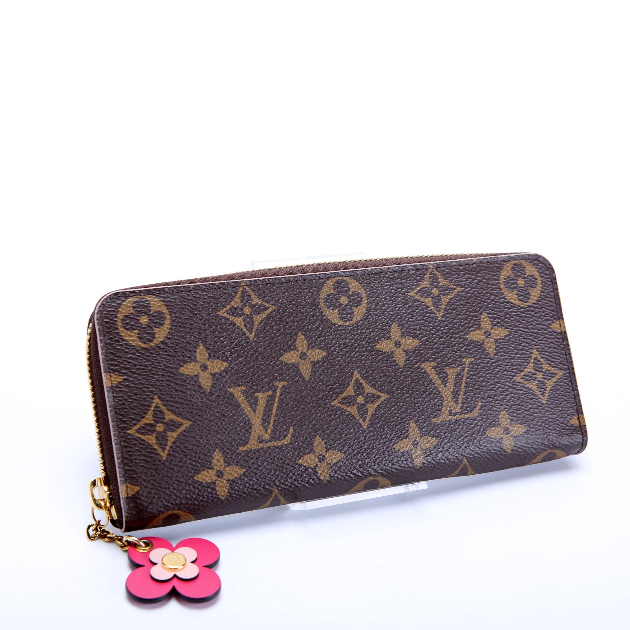 Clemence Wallet Flower Monogram
