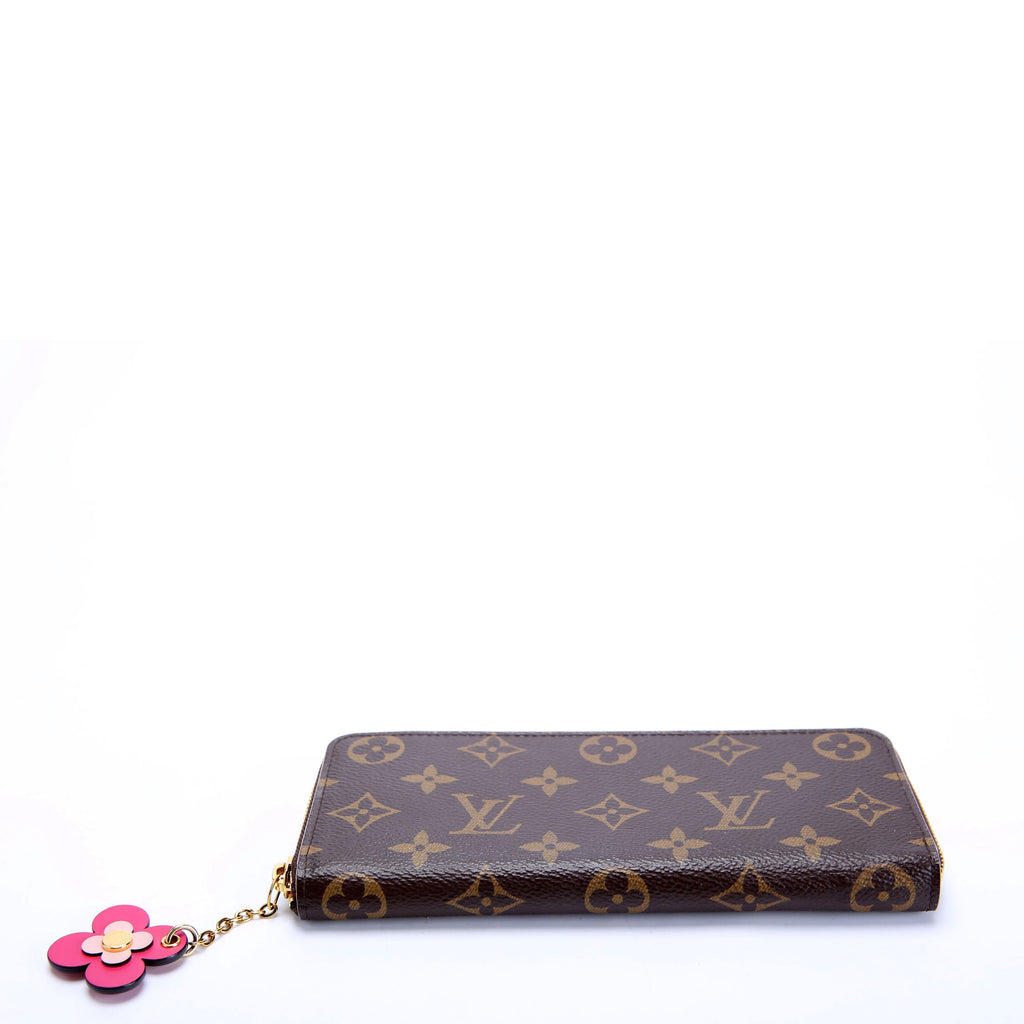 Clemence Wallet Flower Monogram