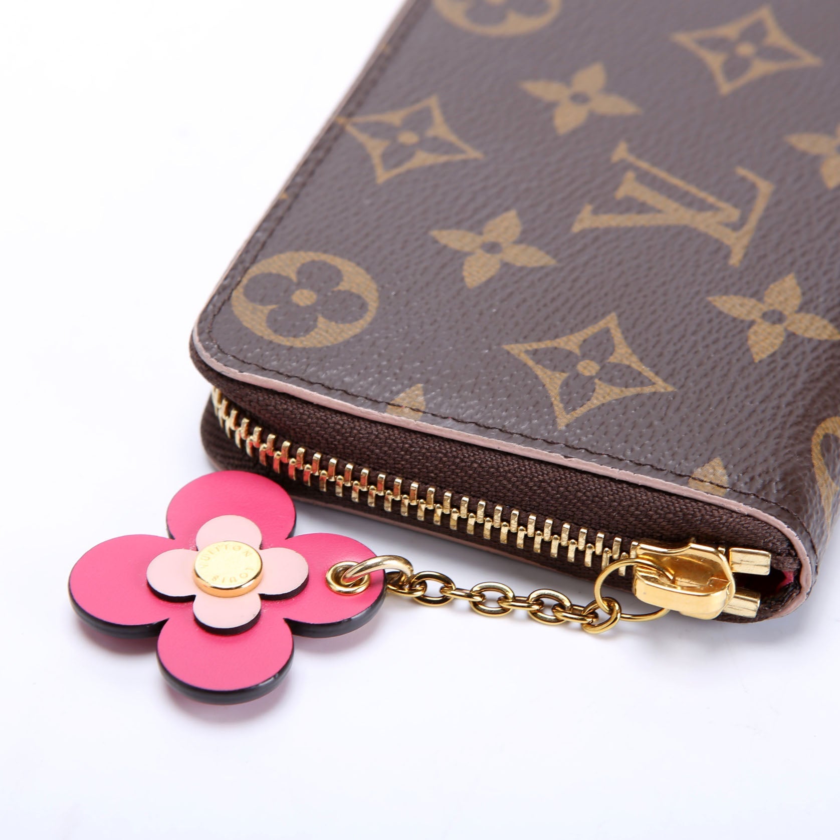 Clemence Wallet Flower Monogram