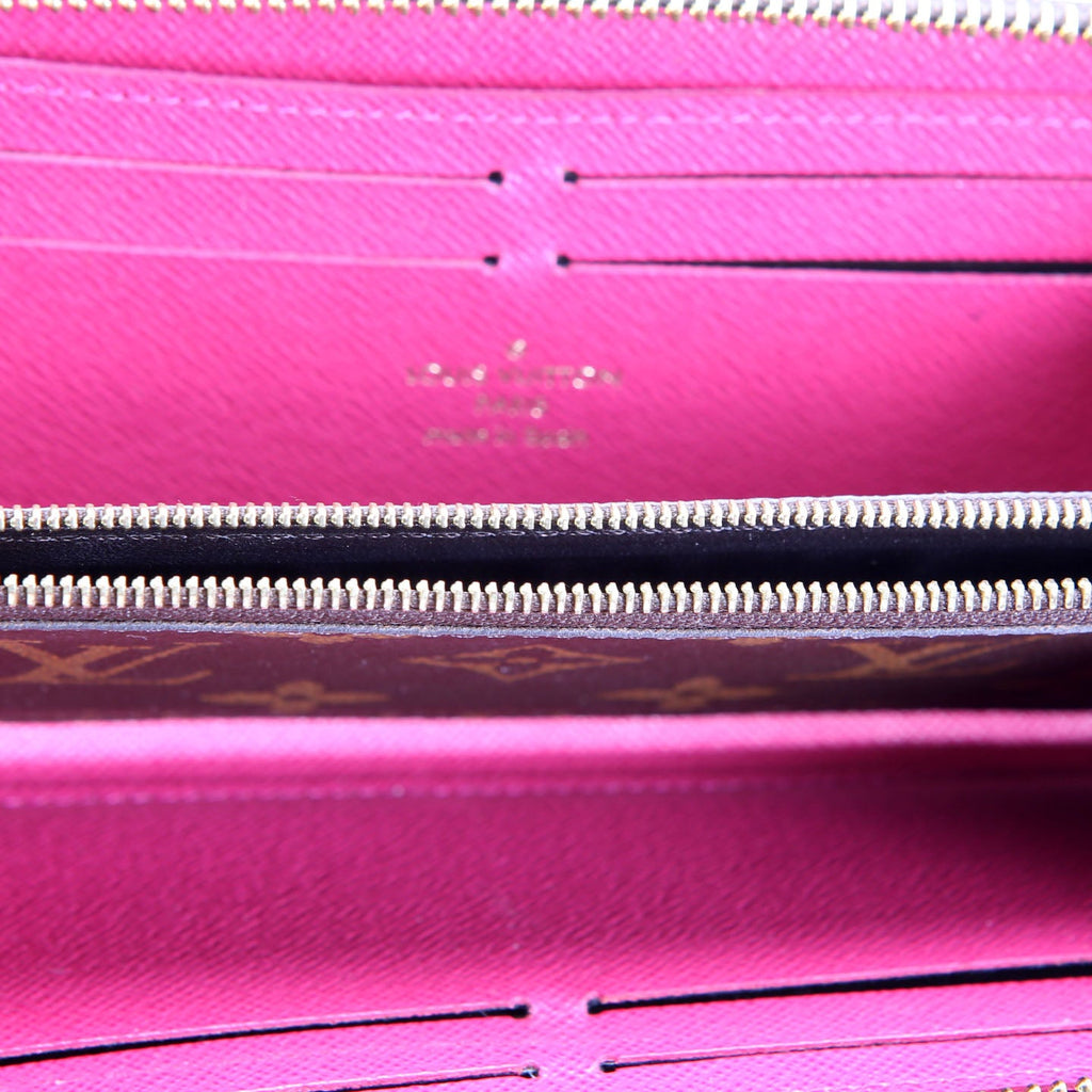 Clemence Wallet Flower Monogram