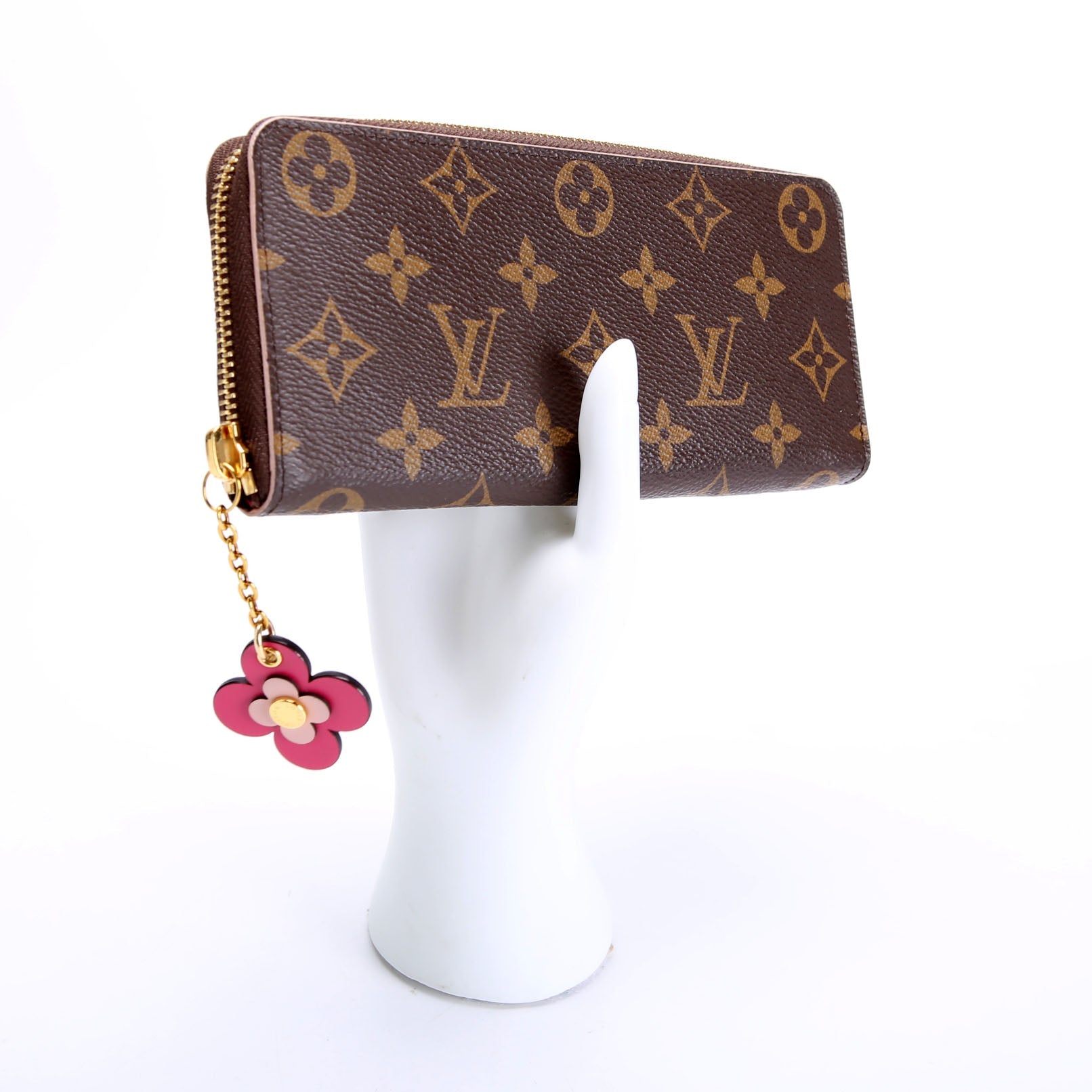 Clemence Wallet Flower Monogram
