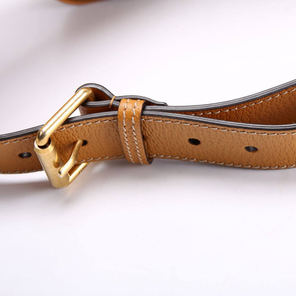 602695 Disney X Gucci Mickey Belt Bag Brown