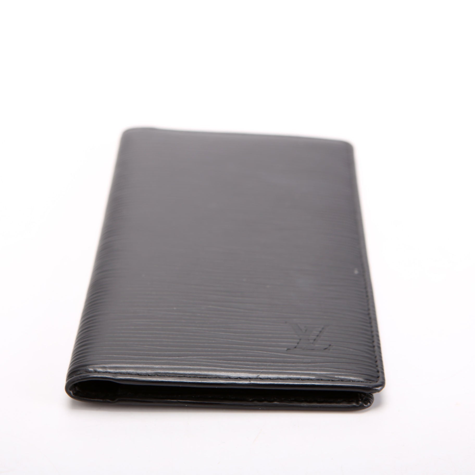 Checkbook Cover Epi Black