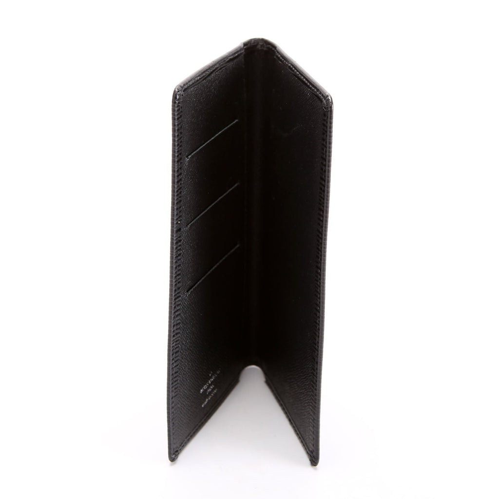 Checkbook Cover Epi Black