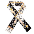 Confidential Bandeau Silk Black/White